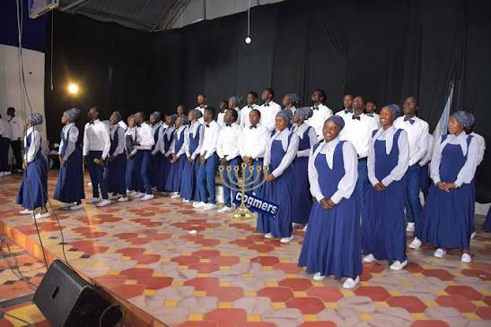MEYO members presenting an energetic group performance