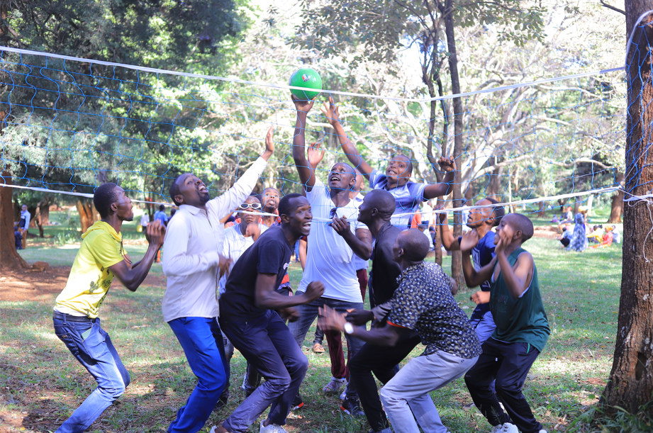 COGYOK youth gathered during the 2021 Annual General Meeting