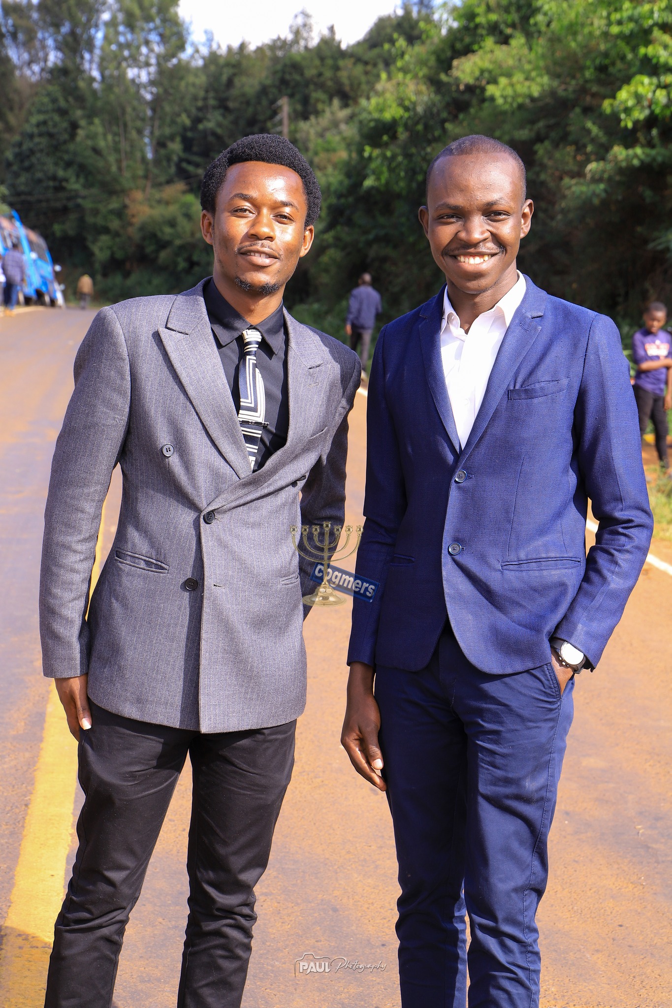 COGYOK President Munyaka Gitau and Deputy President Chaim Muchendu