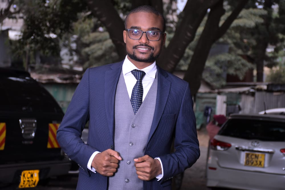 Outgoing COGYOK Youth President addressing the youth