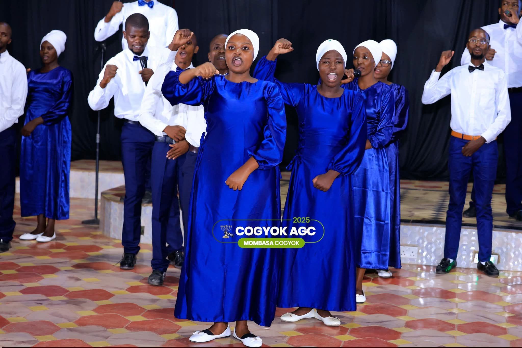 Team Mombasa youth choir performing