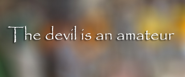 The devil is an amateur in this African city